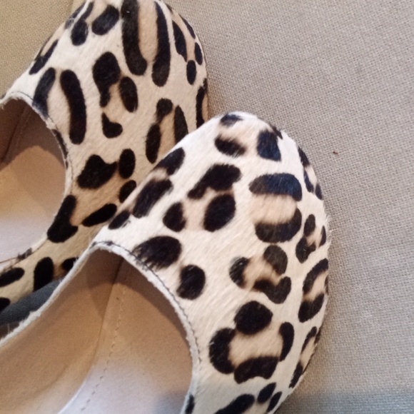 NEW Steve Madden Platform Fur Animal Print  Pumps - Picture 6 of 8